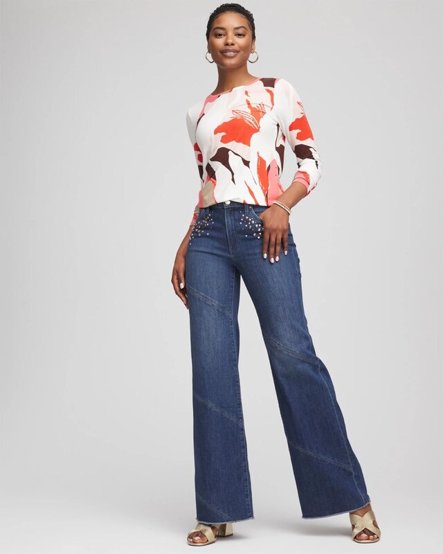 Tropical Touch of Cool Layering Tee - image 2